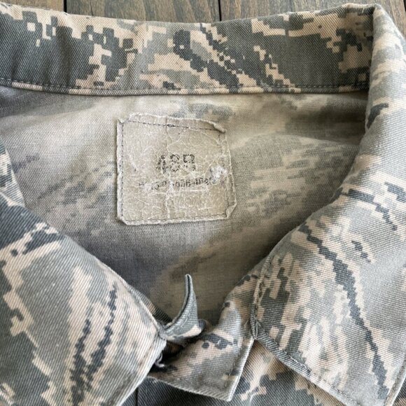 USGI Air Force Tiger Stripe Camo Airman Battle Uniform ABU Jacket 48R (P8) - Picture 4 of 7